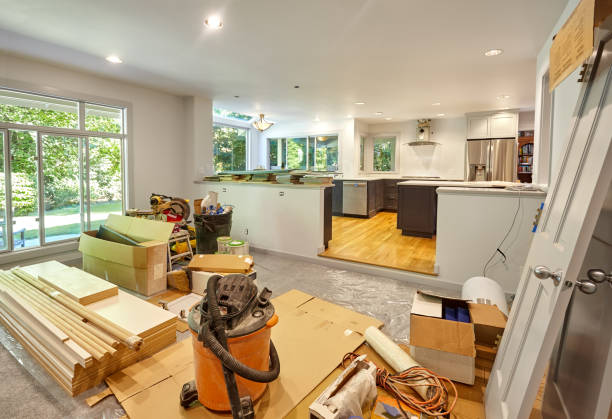 Professional Kitchen Flooring technician working in Alexandria, MN